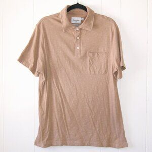 Goodfellow and Co. || Men's Tan Cotton Shirt || Size L